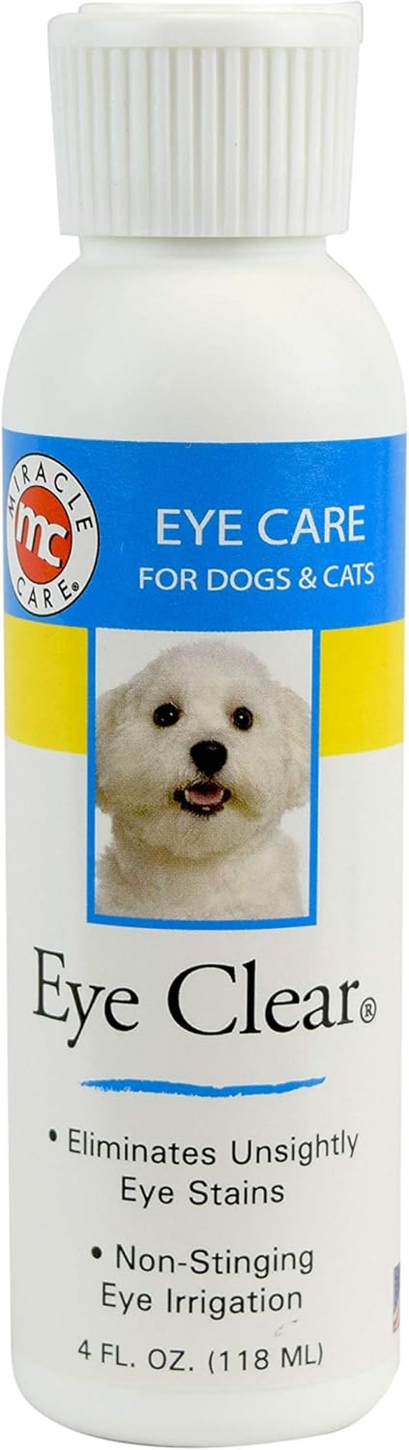 Tear Stain Pads, 90 Single Use Pre-Soaked Pads to Gently Clean and Soothe Dog and Cat Eyes, Non Stinging Formula to Improve Tear Stains and Remove Eye Debris