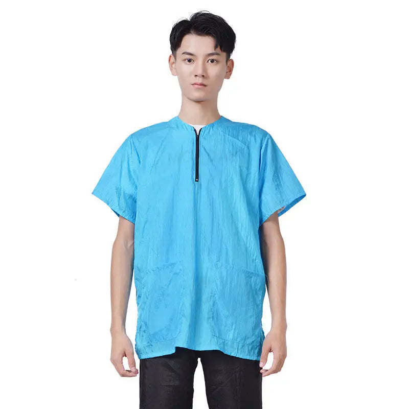 Pet Grooming Working Clothes Breathable Pet Groomer Uniforms anti Hair anti Static Smock
