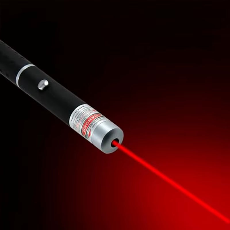 Red Laser Pointer Pen – Single Point Presentation Flashlight & Interactive Light Guide Pen