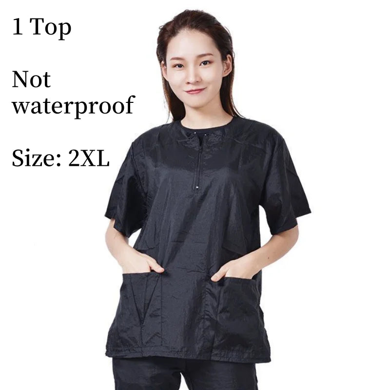Pet Grooming Working Clothes Breathable Pet Groomer Uniforms anti Hair anti Static Smock