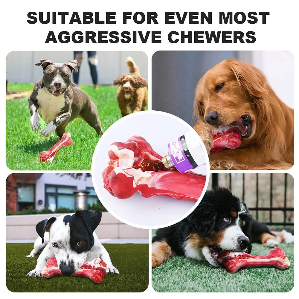 Durable Interactive Dog Toy for Teething, Chewing & Teeth Cleaning