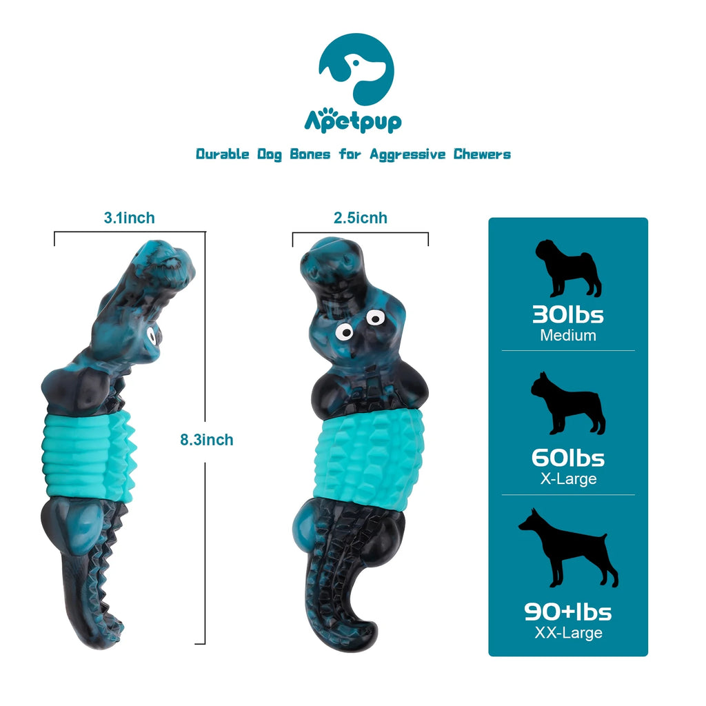 Tough Dog Toy for Large Breed Aggressive Chewers – Blue