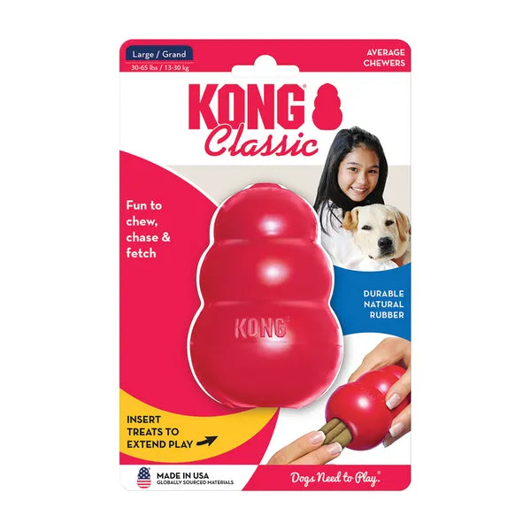 KONG Hard Rubber Dog Toys