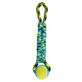 Pet Park Blvd Paracord Rope Twisted Tugs with Tennis Ball